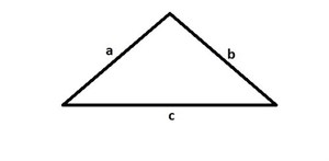 Треугольник с обозначениями