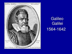 Доклад по теме Цепочка Галилея