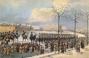 Восстание декабристов на сенатской площади 1825 года