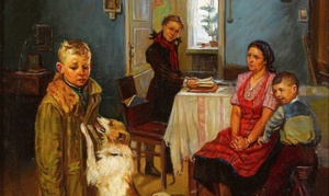Картина Решетникова «Опять двойка»