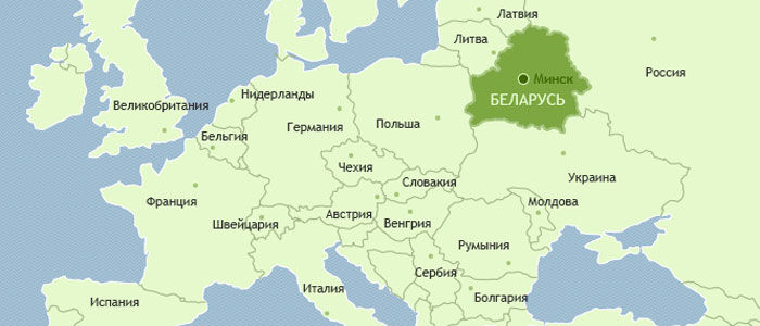 Протяженность границы россии с белоруссией. Где расположена Белоруссия. Где находится Беларусь на карте.