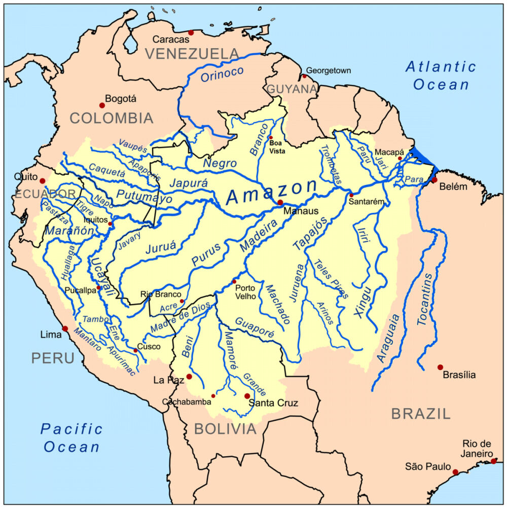 речная система амазонки