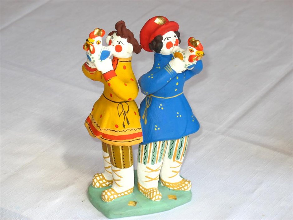 Дымковская игрушка.