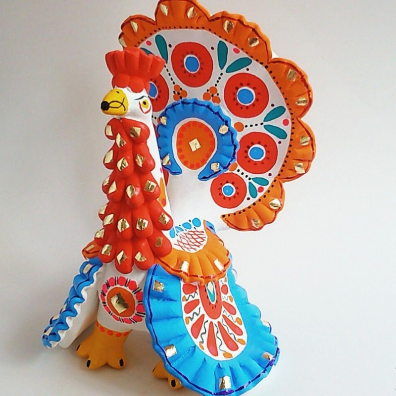 Индюк Дымковская игрушка