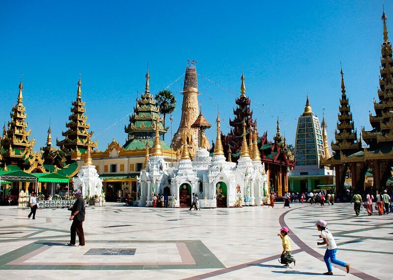 Пагода Шведагон - главная достопримечательность Янгона