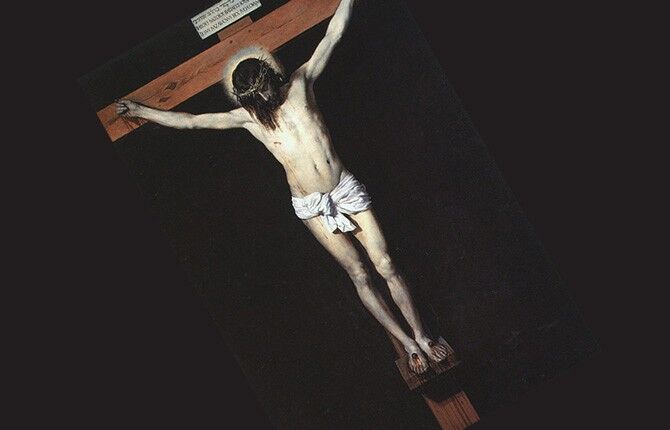 Веласкес Христос на кресте