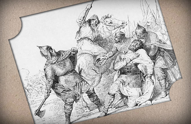 3 октября в решающем сражении погибли Борис и Изяслав